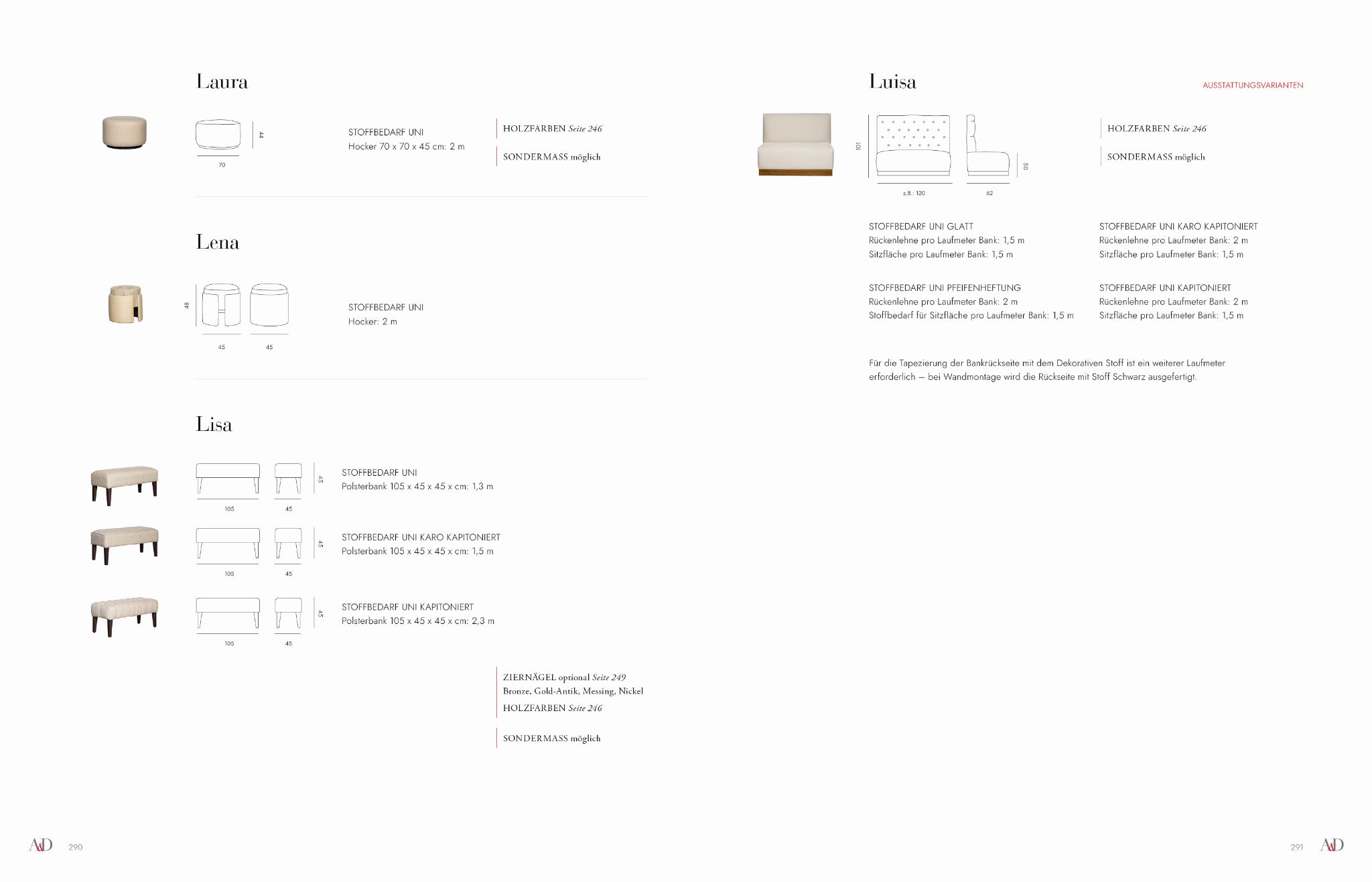 Ambiente u design katalog  S290 291